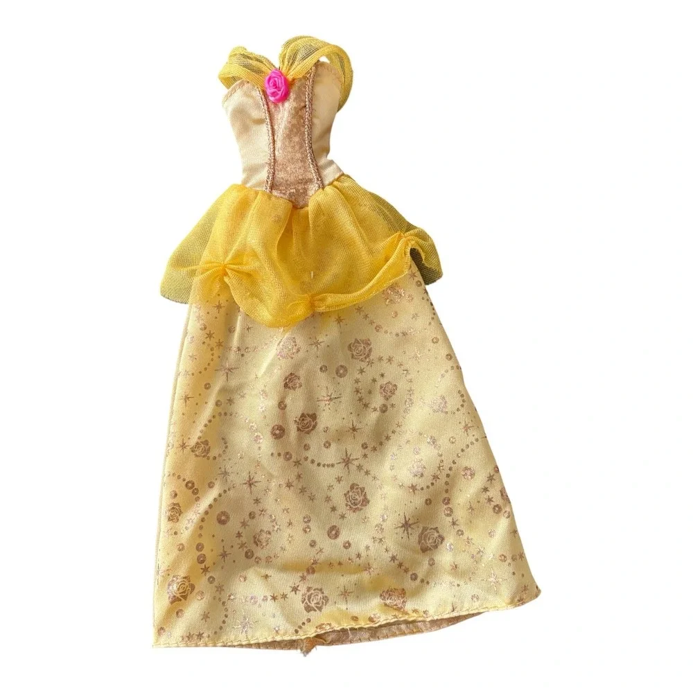 Disney Princess Doll Clothes‎ Lot Belle Tiana White Wedding Dress 11.5 Inch 3pc